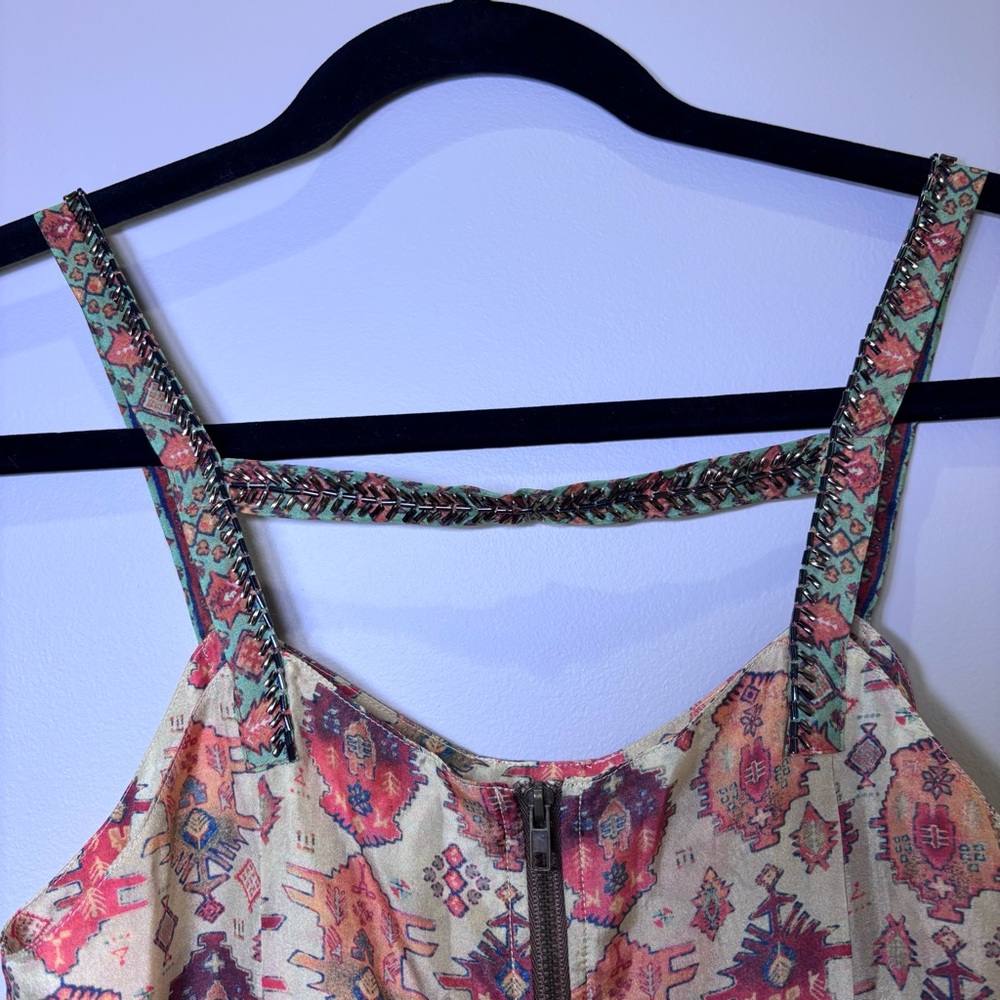 Larok Multicolor Patterned Mini Dress - image 3